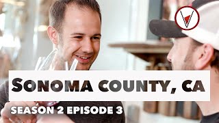 Learn All About Sonoma County Wine Country California – V is for Vino Wine Show EPISODE 203 [upl. by Tareyn828]