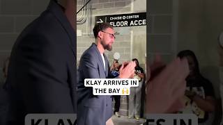 400 warriors employees welcomed Klay back to The Bay 👏 [upl. by Chae181]