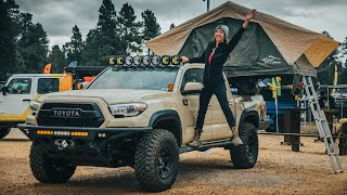 Jillian Rebekah Toyota Tacoma TRD Off Road Rig Walk Around [upl. by Gifferd]