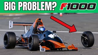 Big Issues at 130MPH Silverstone F1000 Race Highlights [upl. by Bathesda]