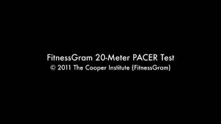 FitnessGram 20Meter PACER Test OFFICIAL AUDIO Part 1 [upl. by Sissy]