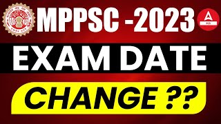 MPPSC Prelims Exam Date 2023  MPPCS Latest Update  By Adda247 PCS [upl. by Hortense316]