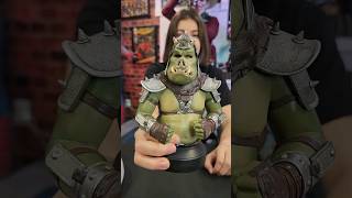 Gamorrean Guard Star Wars Bust 🤯🤯🤯 shorts starwars unboxing bobafett [upl. by Akemrej]