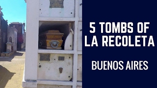 5 Tombs of La Recoleta  Joe Journeys [upl. by Aneert285]