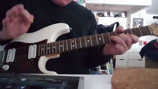 RUSH quotFreewillquot Guitar Solo Cover  Alex Lifeson by Doug Kennedy [upl. by Ecinhoj]