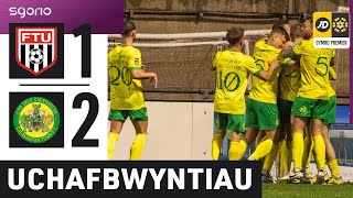 Uchafbwyntiau  Highlights Y Fflint 12 Caernarfon  JD Cymru Premier [upl. by Rosenfeld]