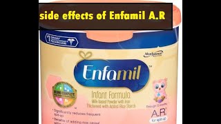 Serious side effects of Enfamil A R [upl. by Nylitsirk]