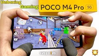 Poco M4 Pro 5G unboxing and gaming one tap headshot over confidence 3 finger handcam gameplay [upl. by Aleiram957]