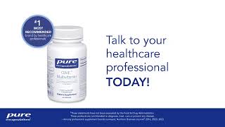 O N E Multivitamin from PURE [upl. by Centeno]