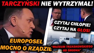 DOMINIK TARCZYŃSKI NIE WYTRZYMAŁ W STUDIU MOCNO O TUSKU [upl. by Edrock842]