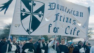 Dominican Friars Marching for Life  March for Life 2023 [upl. by Redvers]