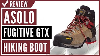 Asolo Mens Fugitive GTX Hiking Boot Review [upl. by Bittencourt616]