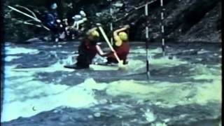 1970s KCCNY Esopus Whitewater Slalom Races [upl. by Kreda565]