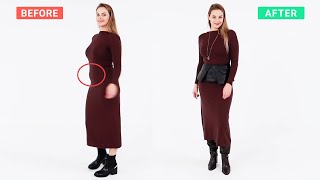 How to Style Tight Dress If You Don’t Have a Waist  7 Effective Ways [upl. by Hpsoj]