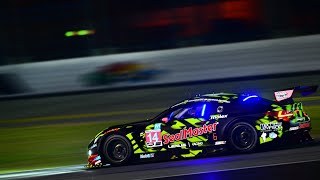 2024 Rolex 24 at Daytona 14 Vasser Sullivan Lexus RCF GT3 Onboard Night until retirement [upl. by Haceber]