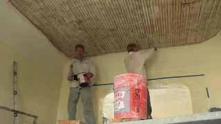 Repair a failing interior plaster ceiling [upl. by Esilehc527]