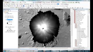 v41 computing volume from a DEM in ArcMap [upl. by Anitsrhc286]