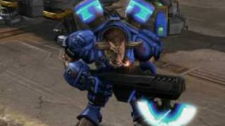 Starcraft 2  Terran Tauren Marine [upl. by Icart]