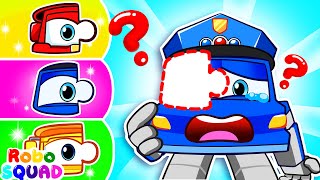 Body Puzzle Play 🧩🤔 Where Is My Body Song  Face Puzzle  RoboSquad Nursery Rhymes amp Kids Songs [upl. by Nomelihp]