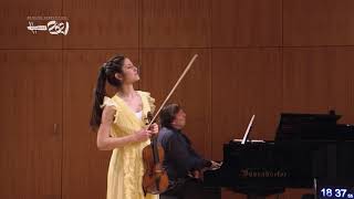 María Dueñas  Menuhin Competition Richmond 2021 Senior SemiFinals [upl. by Amliv98]