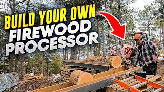 How To Build Your Own Firewood Processor [upl. by Irrep267]