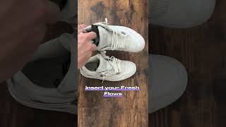 How to Remove Creases in your Sneakers amp Shoes with a Hair Dryer shorts short shoes sneakers [upl. by Macri]