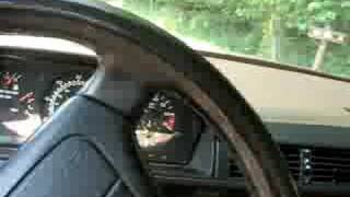 1992 Mercedes 400E Part Throttle Acceleration [upl. by Joktan46]