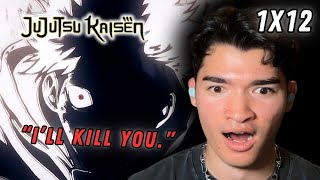 BEST EPISODE BY FAR  Jujutsu Kaisen Season 1 Episode 12 Reaction [upl. by Hole]