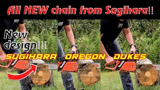 NEW Sugihara chain inspection and trial Oregon EXL Dukes [upl. by Rediah88]