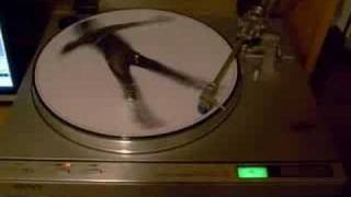 SONY PSX45 TURNTABLE W A MICHAEL JACKSON VINYL [upl. by Nevla]