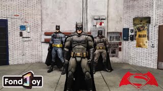 Fondjoy Batman The Batman vs Superman ver 19 action figure Unboxing amp REVIEW dc batman dceu [upl. by Mercola]