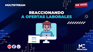 Reaccionando a ofertas laborales de programación ☕ [upl. by Tiersten]