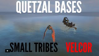 FINDING 7 QUETZAL BASES SMALL TRIBES ARK PS4 [upl. by Penni]