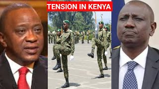 TENSION IN KENYA AS RUTO ORDERS ALL THE NYS GRADUATES TO BE GIVEN GUNS [upl. by Dorison]