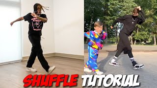 Tuzelity Shuffle Tutorial  Shuffling Dance Tutorial [upl. by Nahtanoy502]