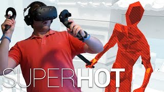 SUPERHOT VR ENDLESS MODE  SUPERHOT VR  VR HTC Vive [upl. by Vola]