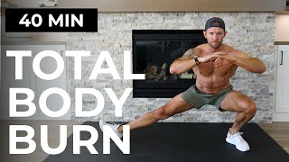 40 MIN ULTIMATE HIIT WORKOUT  TOTAL BODY CARDIO BURN [upl. by Kassi]