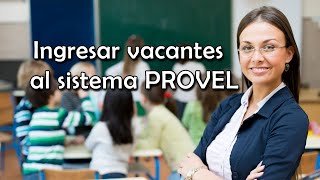 INGRESAR VACANTES AL MEDUCA PANAMA PROVEL [upl. by Nats]