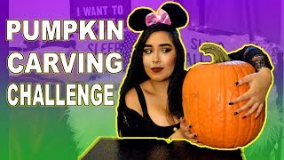 PUMPKIN CARVING WITH RAE DIZZLE bonus video [upl. by Halley30]