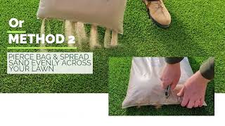 How to Install Sand Infill for Artificial Grass [upl. by Dirk]