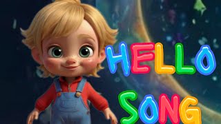 Hello   Kids Greeting Song and Feelings Song  Super Simple Songs [upl. by Arun]