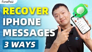 How to Recover Deleted iPhone Messages 3 FAST Ways  No Backup Needed [upl. by Snapp]