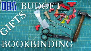 Budget Bookbinding Gifts  Adventures in Bookbinding [upl. by Noonan849]