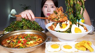 ASMR MUKBANG  비빔밥 레전드 ☆ 열무겉절이 만들어서 열무비빔밥 🤤 차돌된장찌개 먹방 YEOLMU BIBIMBAP amp BRISKET SOYBEAN PASTE SOUP [upl. by Oremor]