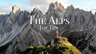 Top 10 Places To Visit In The Alps [upl. by Othella]