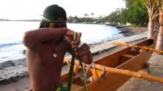 Coconut Palm Frond Weaving [upl. by Shandy759]