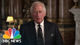 Full Speech King Charles III Gives First Address After Death Of Queen Elizabeth II [upl. by Acihsay621]