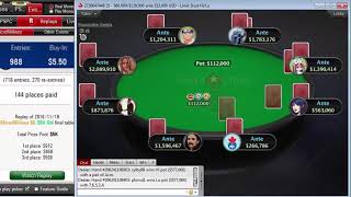 Replay quotrobsonhechquot Final table PokerStars MicroMillions 66 550 Stud HiLo 5K Gtd Nov 16 2019 [upl. by Maccarone]