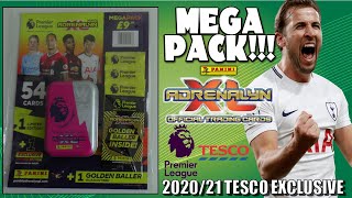 TESCO MEGAPACK GOLDEN BALLERS GUARANTEED  Panini Adrenalyn XL Premier League 202021 Trading Cards [upl. by Kristan]