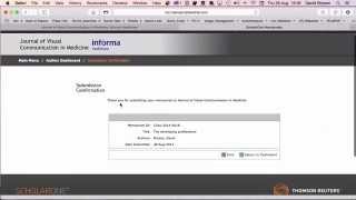 Submitting a paper using Scholar one [upl. by Amelina]